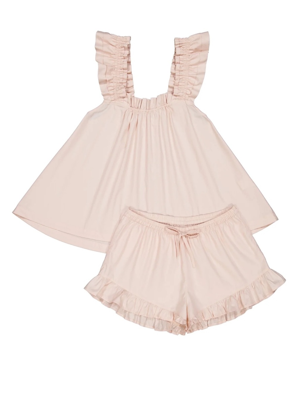 Piyama Nicolette Sleep Set - Cotton - Nude Pink Size medium - Picture 2 of 10